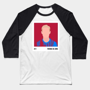 Frenkie de Jong Minimalistic Camera Film Baseball T-Shirt